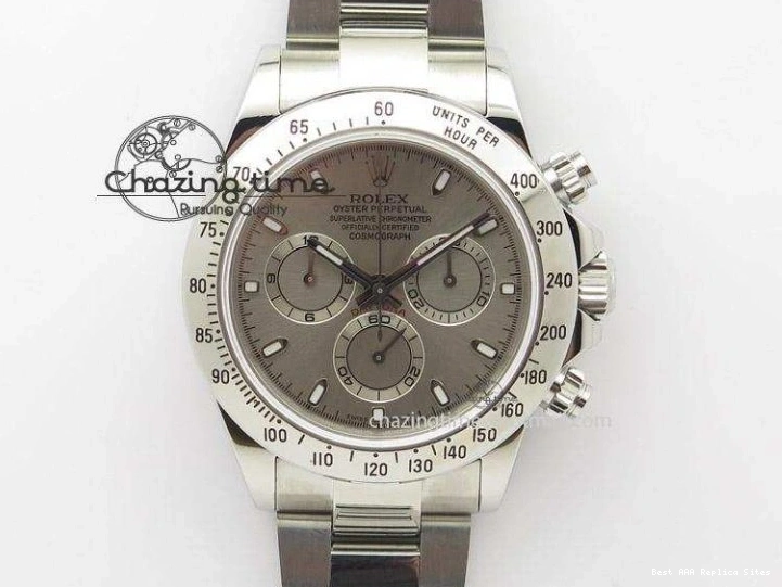 AAA Replica Watches Practical Best on 904L SS A Day TWF Bracelet Date 40mm SS Steel Grey 2358 Dial 1:1 Edition 0102